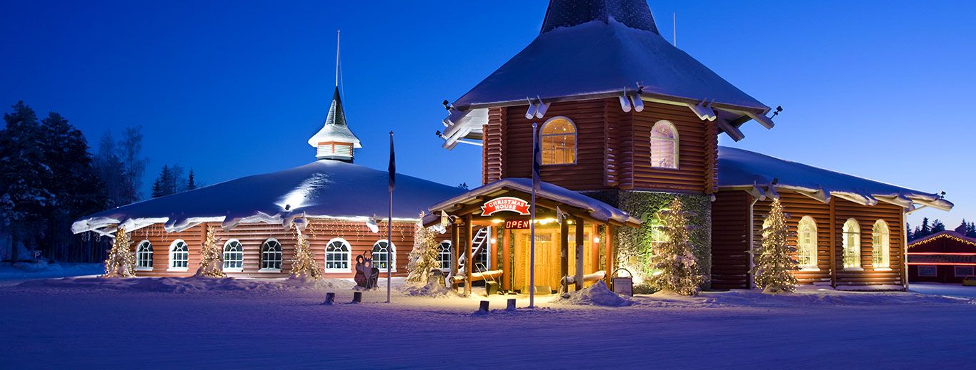 village du père noel finlande