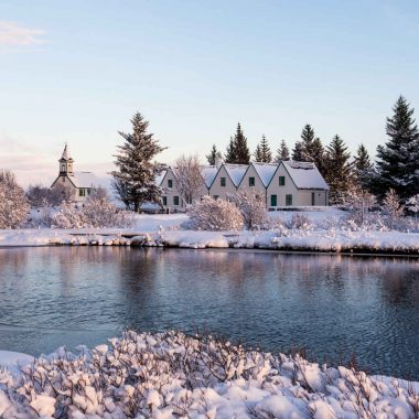 Saga islandaise, en hiver