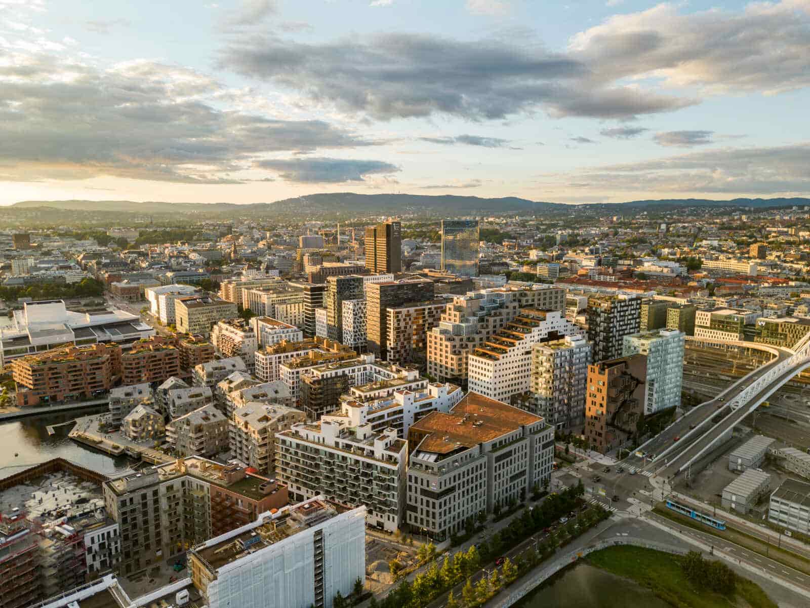 Centre ville, Oslo, Norvège
