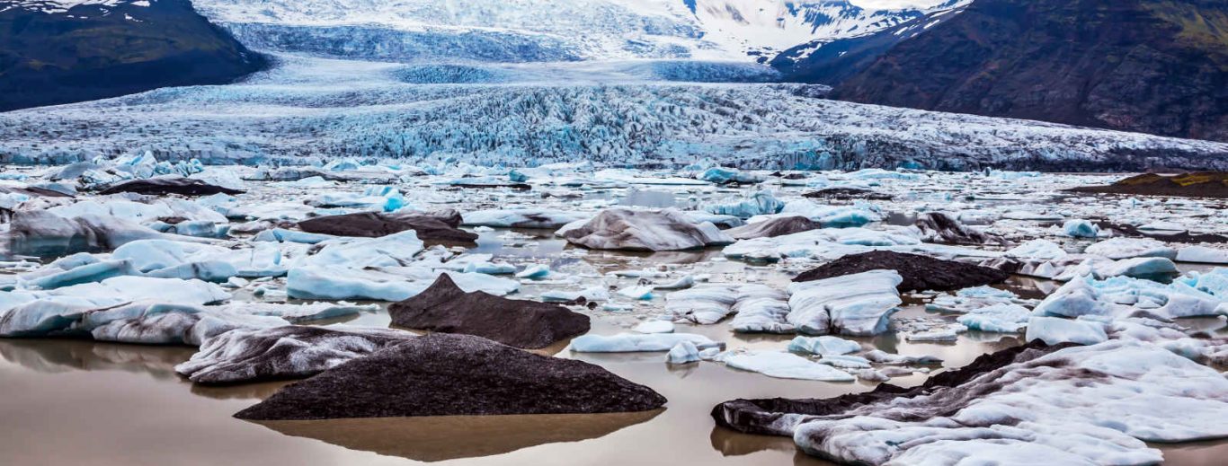Glacier Vatnajokull, Islande