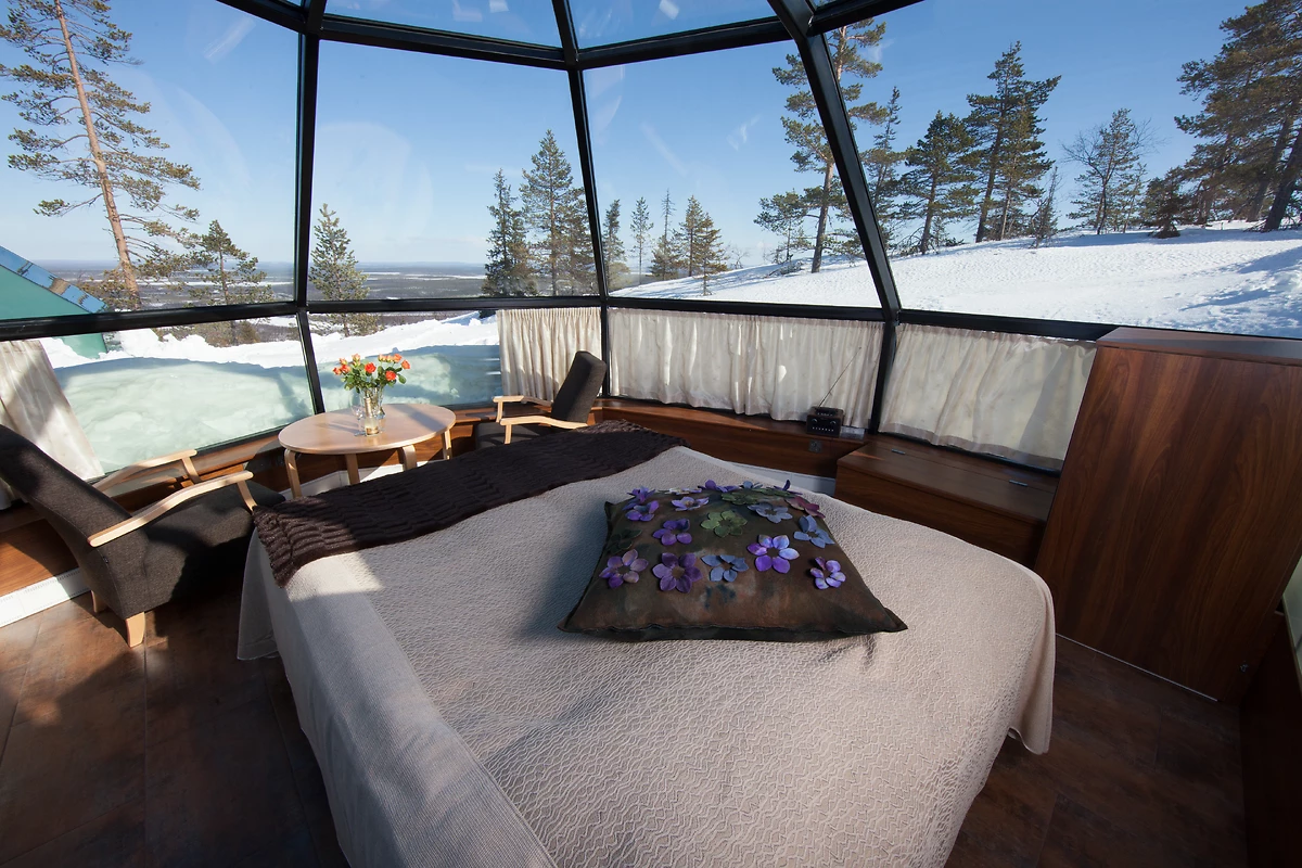 Igloo de verre, Igloos de Levi, Levi, Laponie