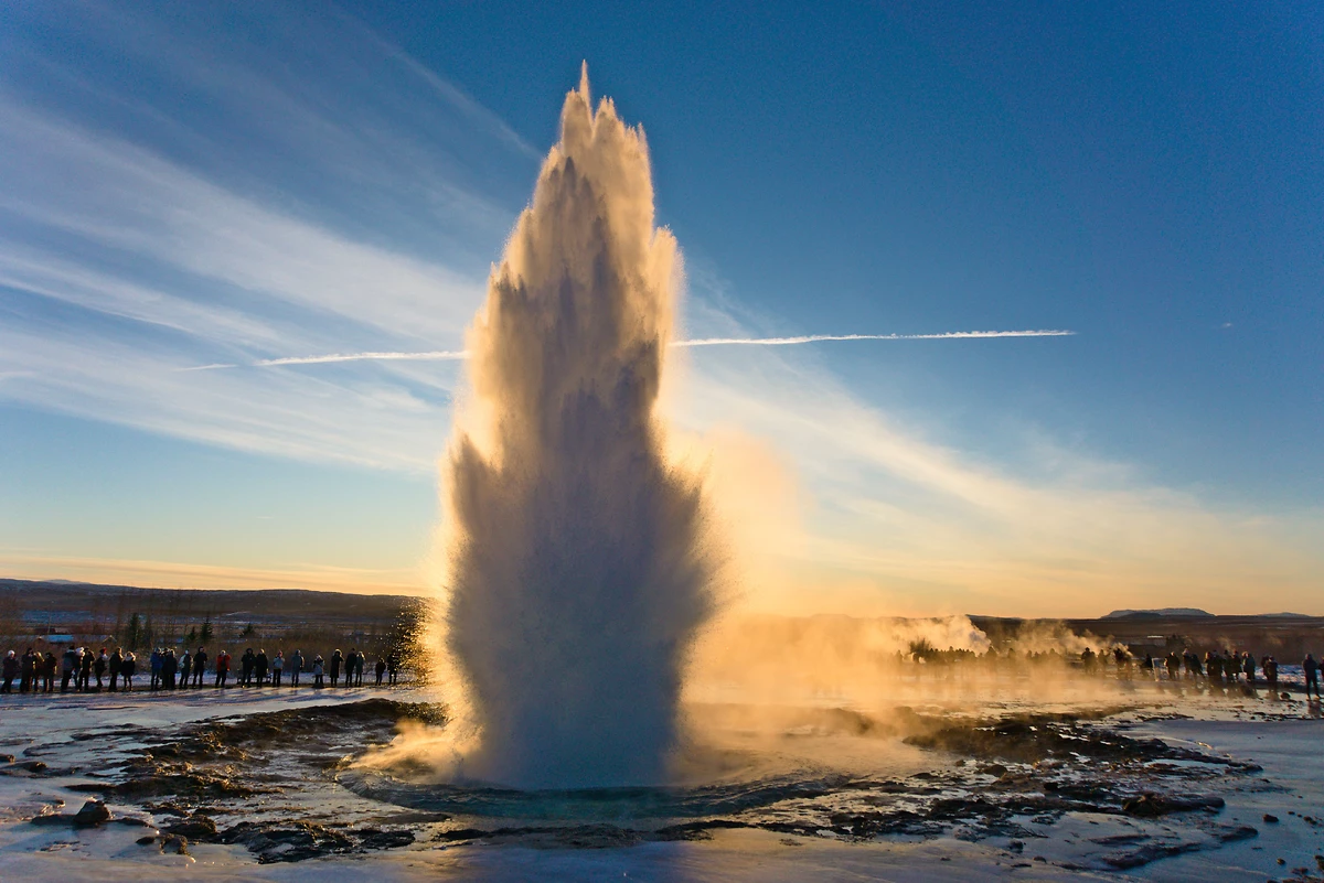 Geyser Strokkur, Cercle d'Or, Islande